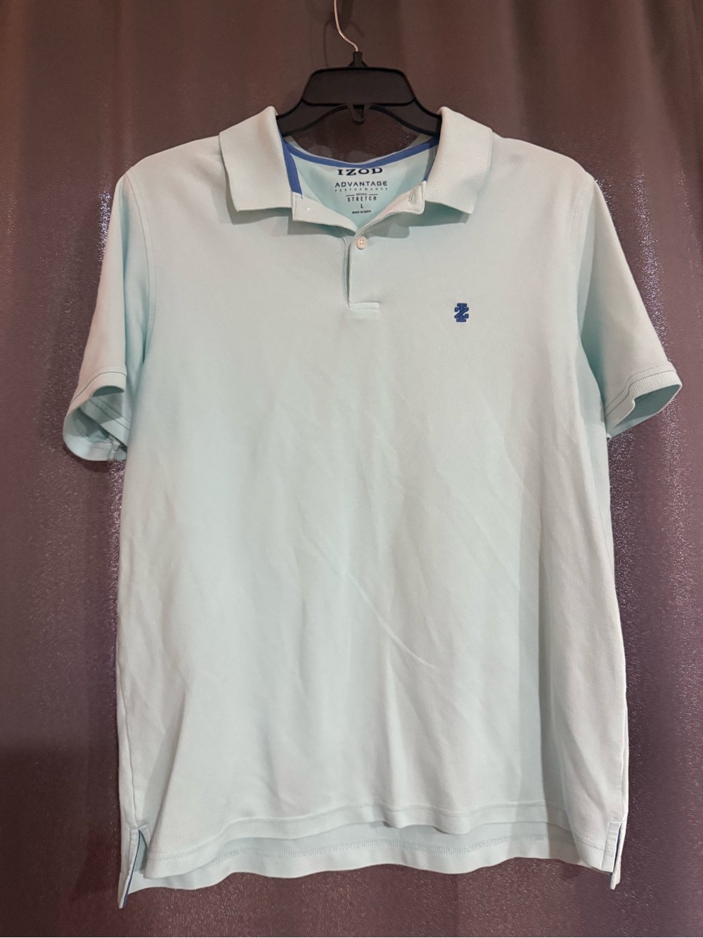 IZOD Men's Advantage Polo Shirt - Light blue